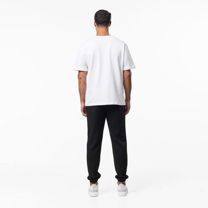 Relaxed Fit Cuffed Jogger | Black