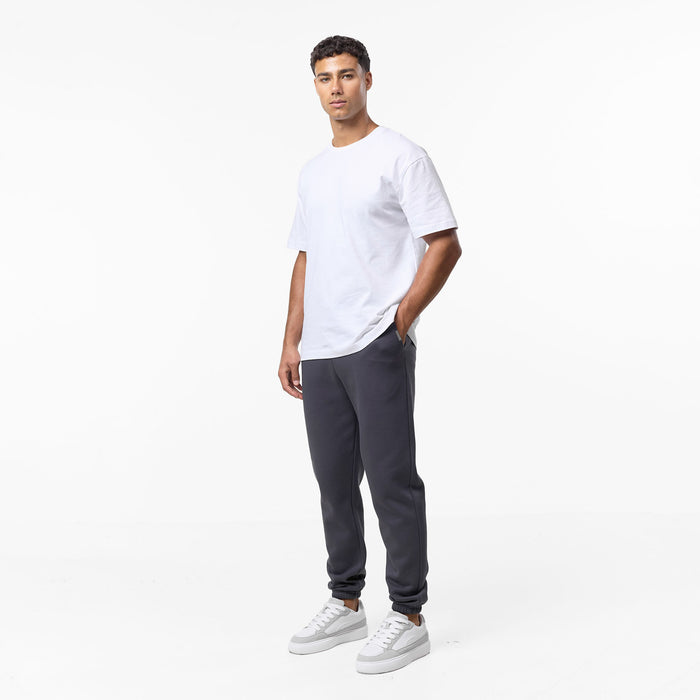 Relaxed Fit Cuffed Jogger | Dark Grey