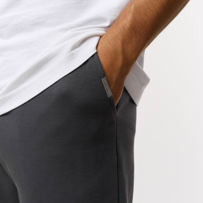 Relaxed Fit Cuffed Jogger | Dark Grey