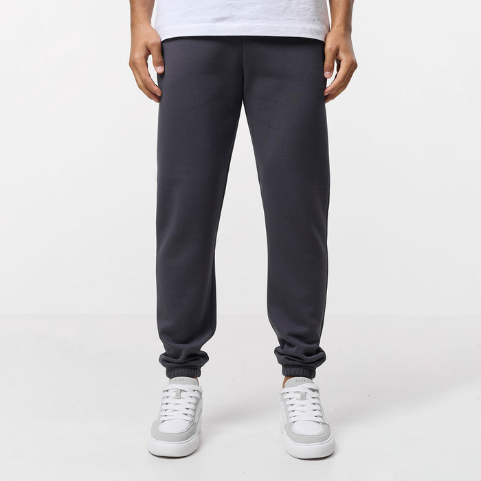 Relaxed Fit Cuffed Jogger | Dark Grey