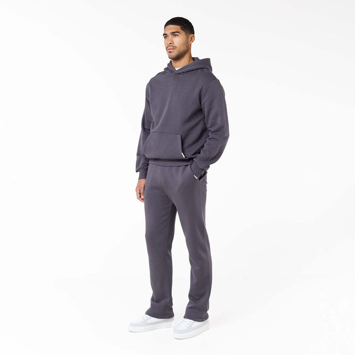 Relaxed Fit Hoodie | Iron Grey
