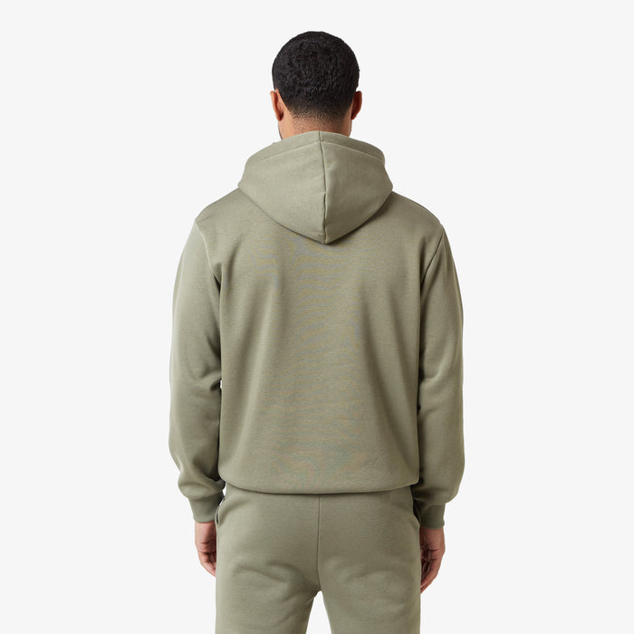 Hoodie in olive green