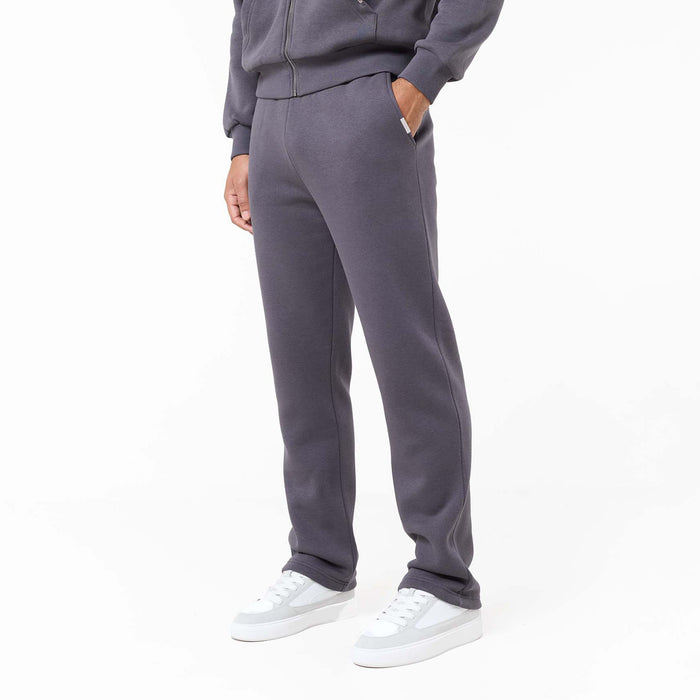 Relaxed Fit Open Hem Jogger | Iron Grey