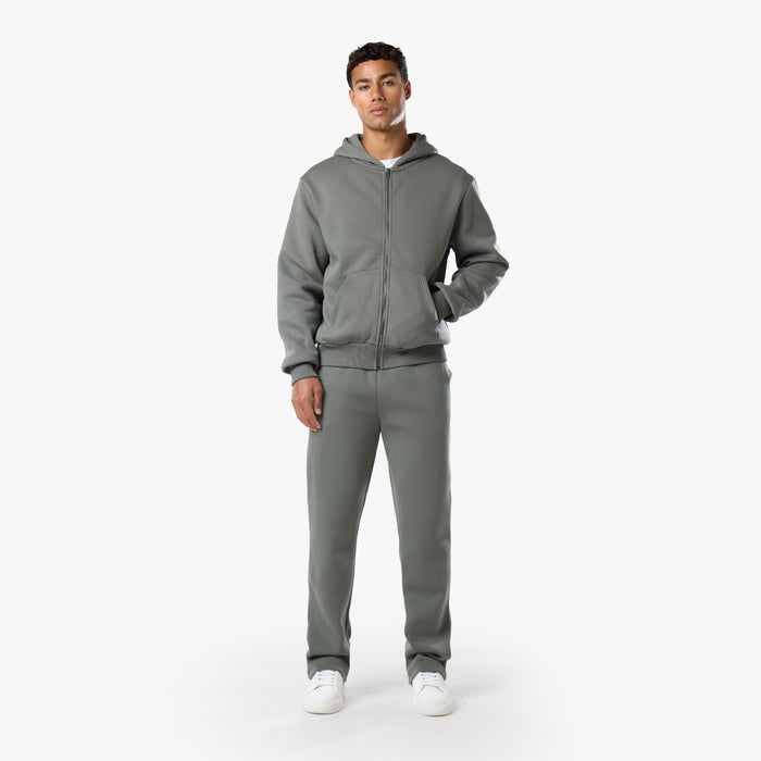 Relaxed Fit Open Hem Jogger | Khaki
