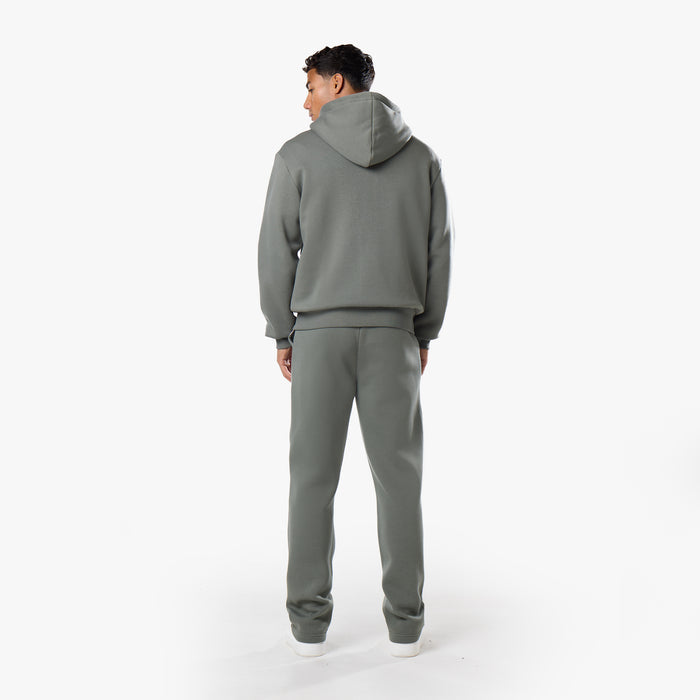 Relaxed Fit Open Hem Jogger | Khaki