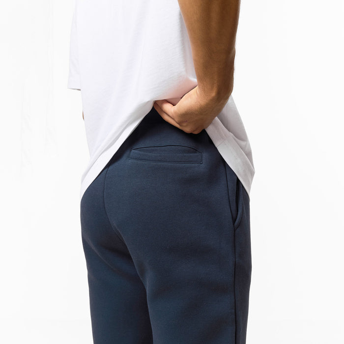 Relaxed Fit Open Hem Jogger | Navy