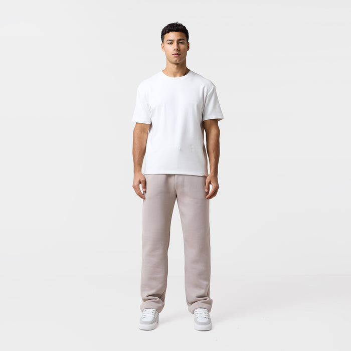 Relaxed Fit Open Hem Jogger | Sand