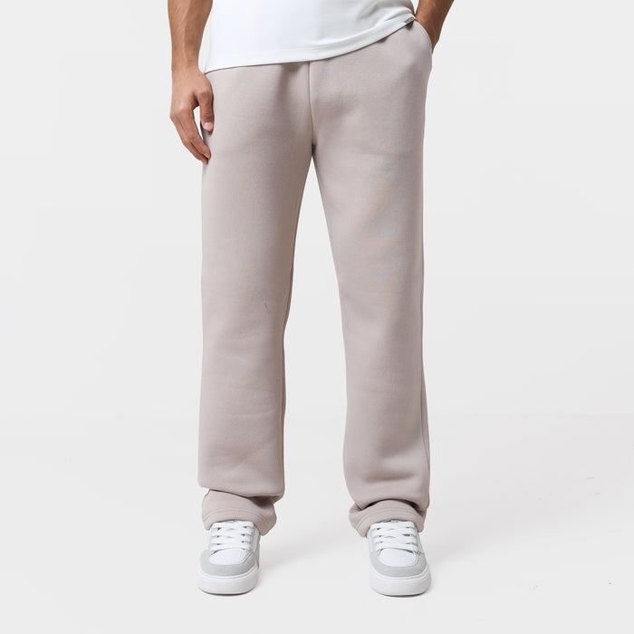 Relaxed Fit Open Hem Jogger | Sand