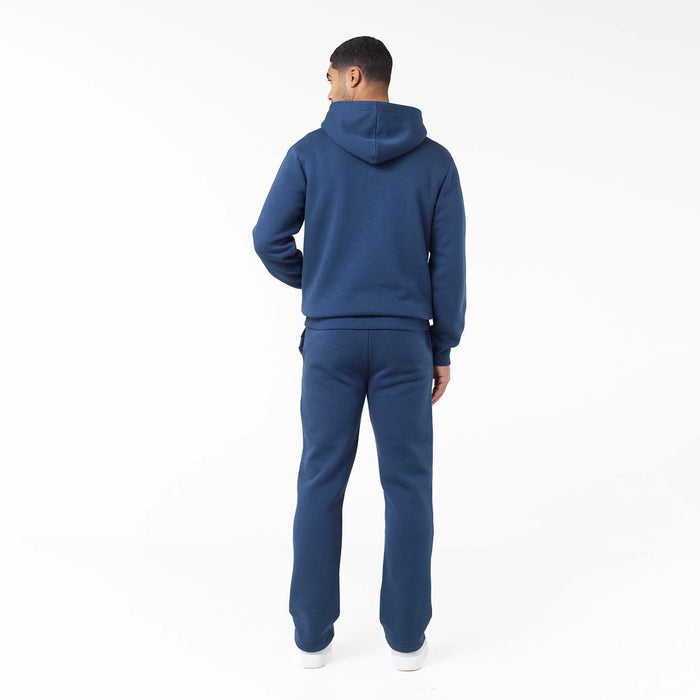 Relaxed Fit Open Hem Tracksuit | Midnight
