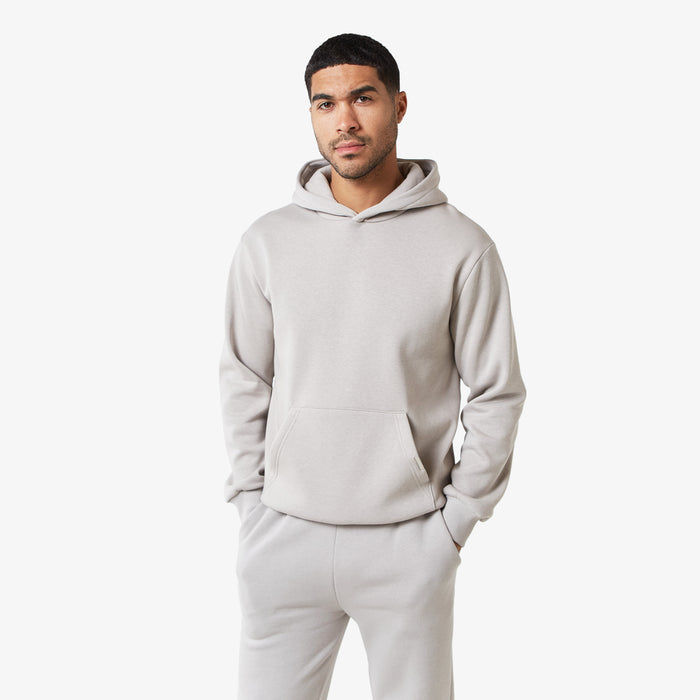 Relaxed Fit Open Hem Tracksuit | Stone