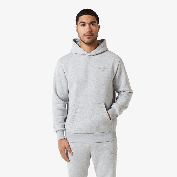 Relaxed Fit Signature Tracksuit | Grey Marl