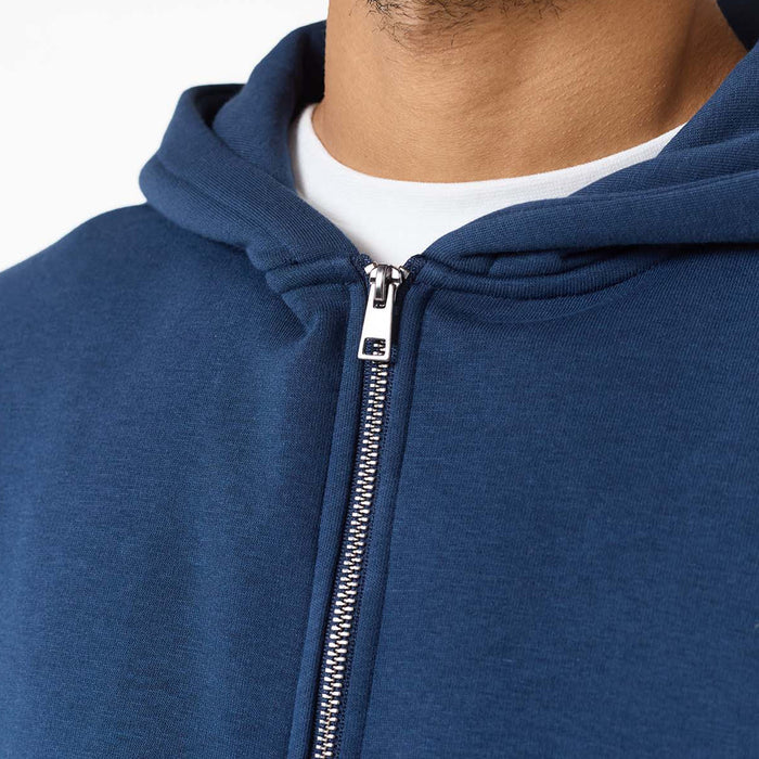 Relaxed Full Zip Hoodie | Midnight