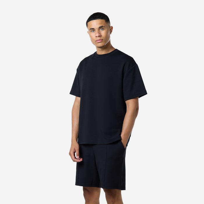 Relaxed Scuba T-Shirt | Black