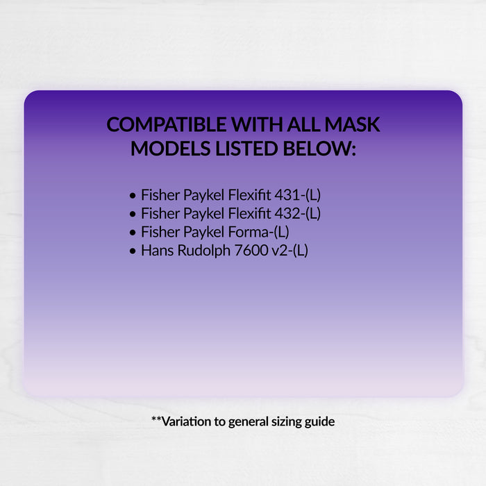 RemZzzs® K6 Full Face CPAP Mask Liner | Large, Long