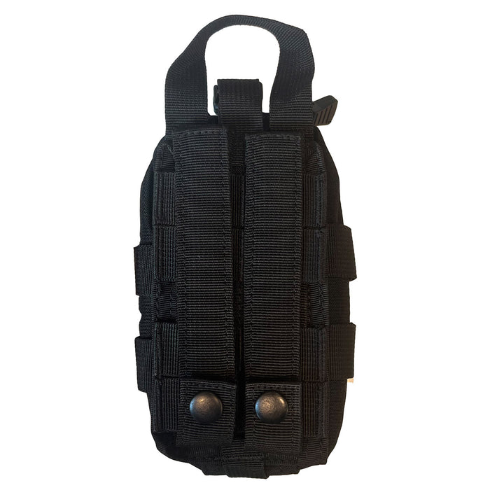 Mini Rip-Away IFAK Pouch, Black - Back