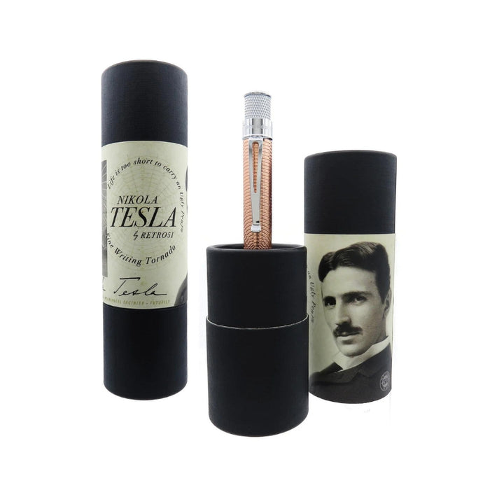 Retro 1951 Tornado Vintage Metalsmith Rollerball Pen - Nikola Tesla
