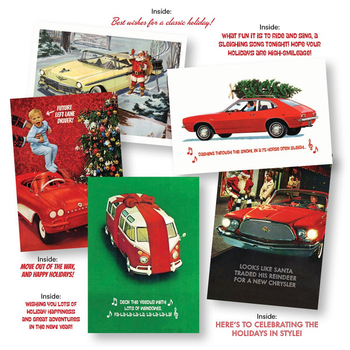 Classic Car Holiday Card Set - Destination PSP