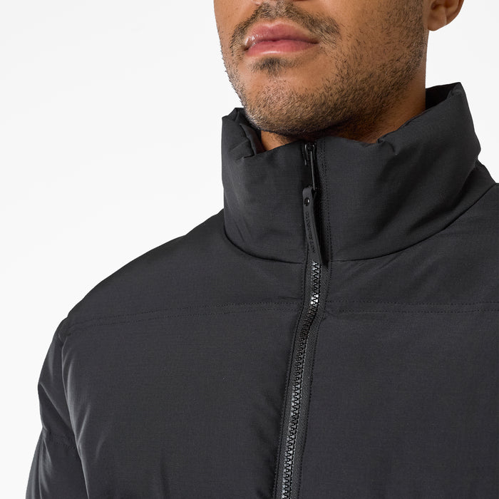 Ripstop Funnel Puffer | Black