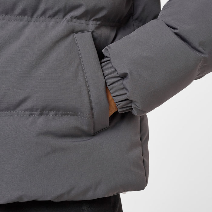 Ripstop Funnel Puffer | Charcoal