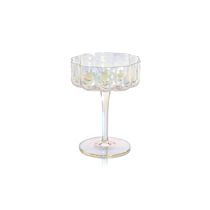 Rocco Handblown Coupe, Set of 4 - Drinkware Sets by Carlyle Avenue