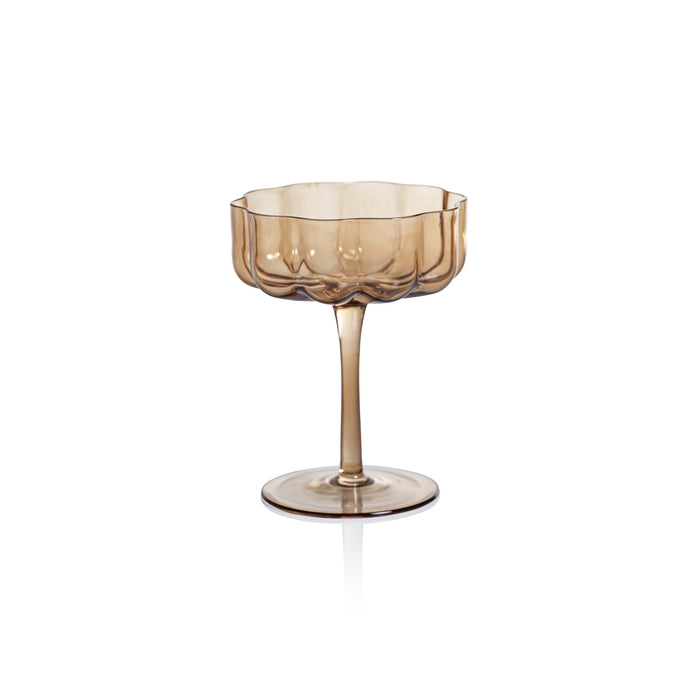 Rocco Handblown Coupe, Set of 4 - Drinkware Sets by Carlyle Avenue