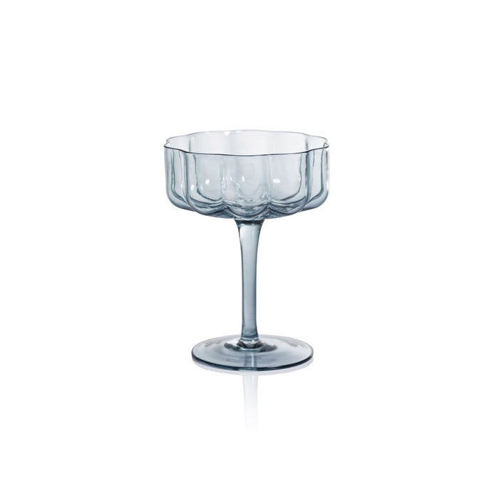 Rocco Handblown Coupe, Set of 4 - Drinkware Sets by Carlyle Avenue