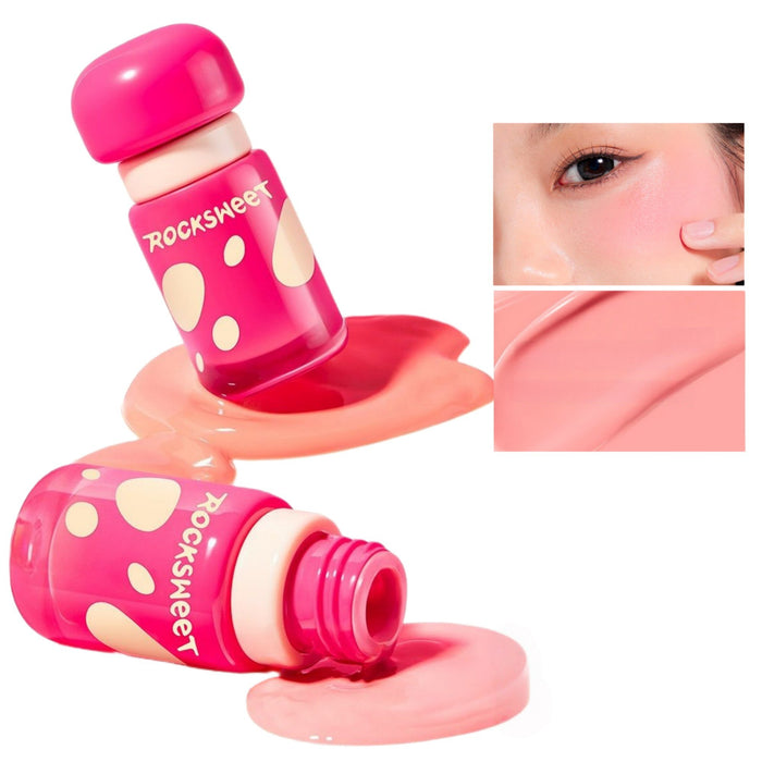 ROCK SWEET Glossy Moist Liquid Blusher T5544