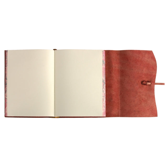 Roma Lussa Italian Red Leather Journal - Cavallini & Co.