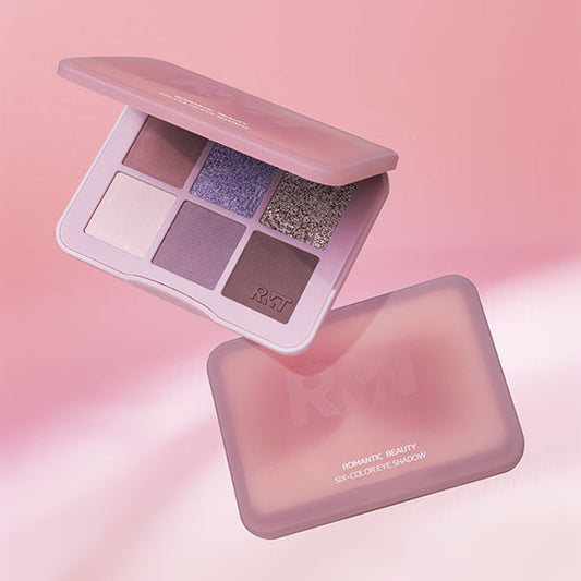 ROMANTIC BEAUTY Inflorescence 6 Color Eyeshadow Palette T3885