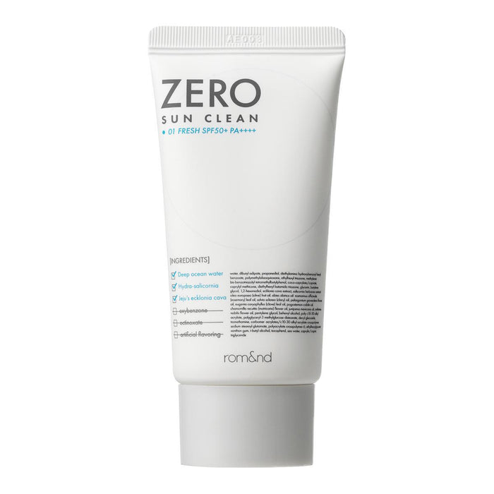 Rom&nd Zero Sun Clean SPF50+ PA++++ 50 mL