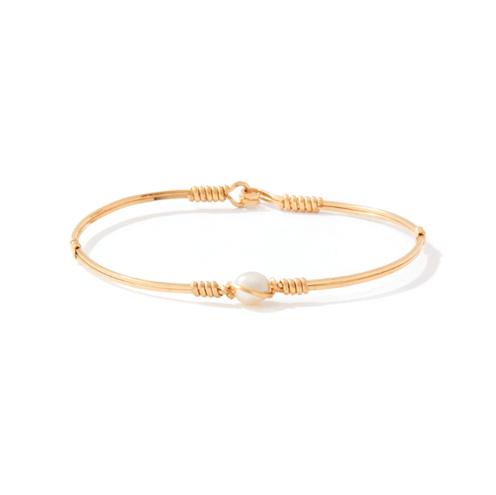 Ronaldo Breathe Bracelet Bracelets in Pearl at Wrapsody