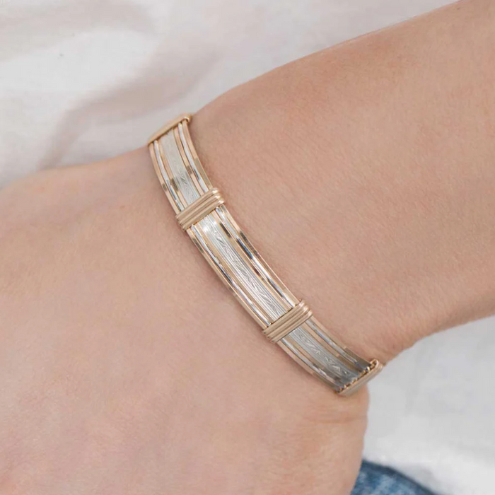 Ronaldo Inner Beauty Wide Bracelet Bracelets in at Wrapsody