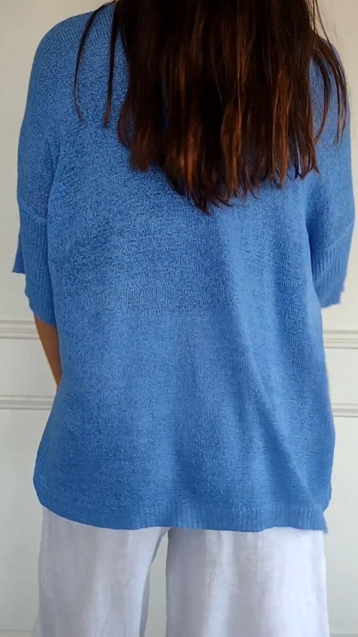ROSE - Timeless V neck Top