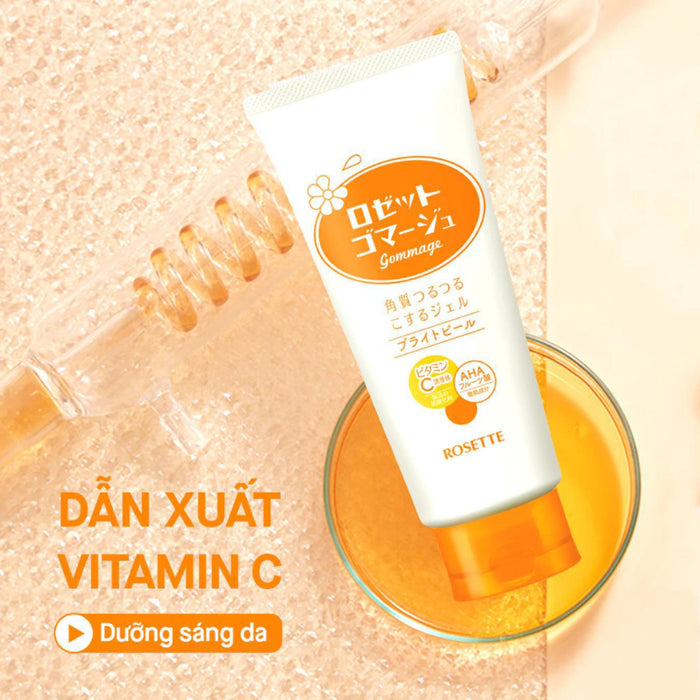 Rosette Gommage Bright Peel Face Peeling Gel 120 g