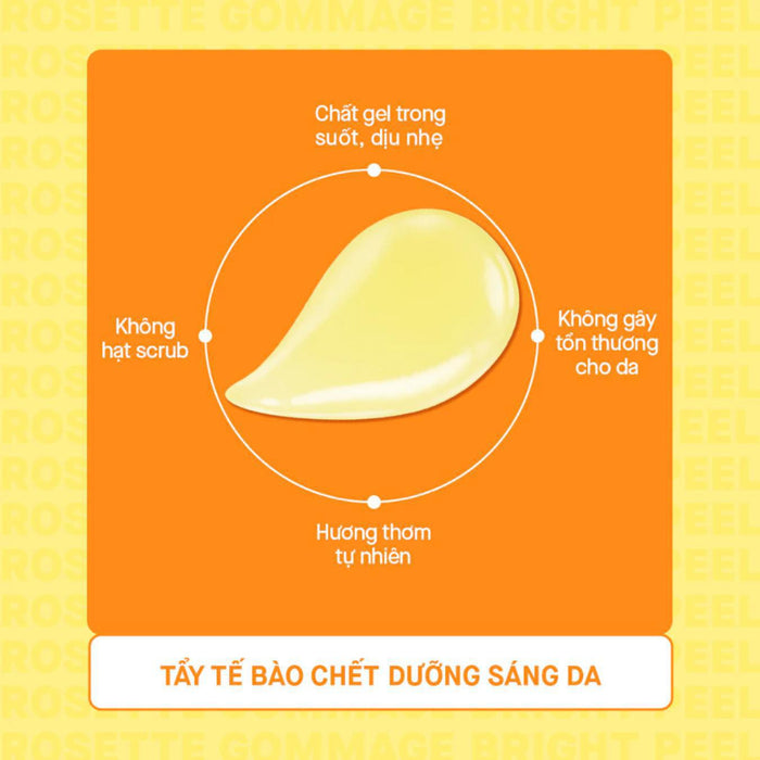 Rosette Gommage Bright Peel Face Peeling Gel 120 g
