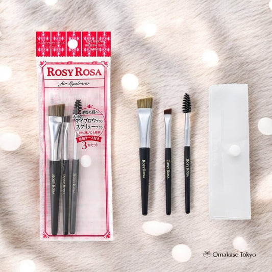 ROSY ROSA Mini Eyebrow Brush Set