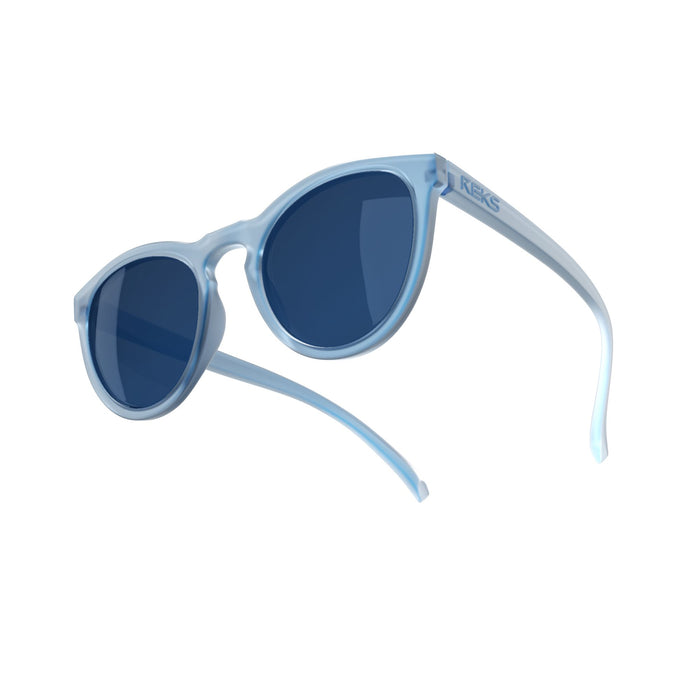 Single Vision / Solid Smoke / Solid Blue Mirror