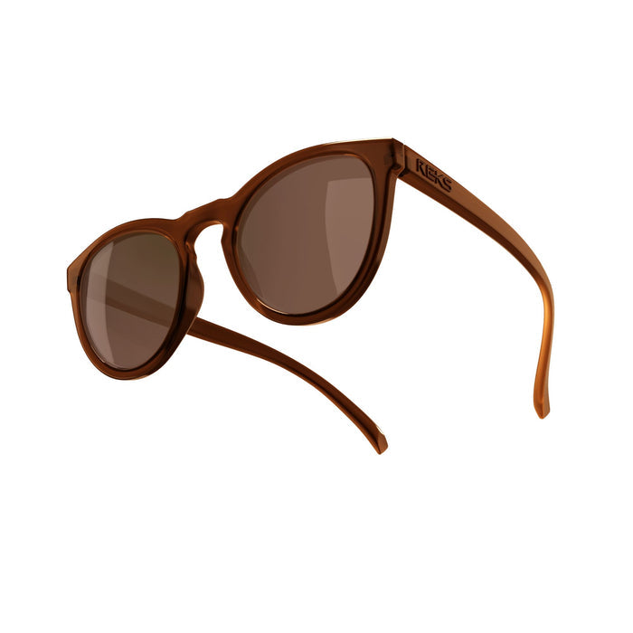 Single Vision / Solid Brown / None