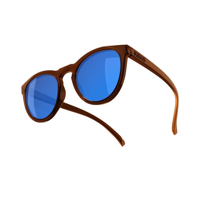Single Vision / Solid Smoke / Cobalt Blue Mirror