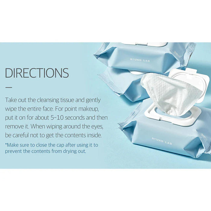 ROUND LAB 1025 Dokdo Cleansing Tissue 30 sheets
