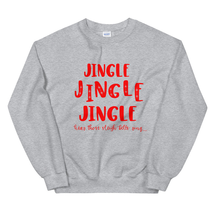 Rudolph Christmas Jingle Bells Holiday Movie Unisex Sweatshirt