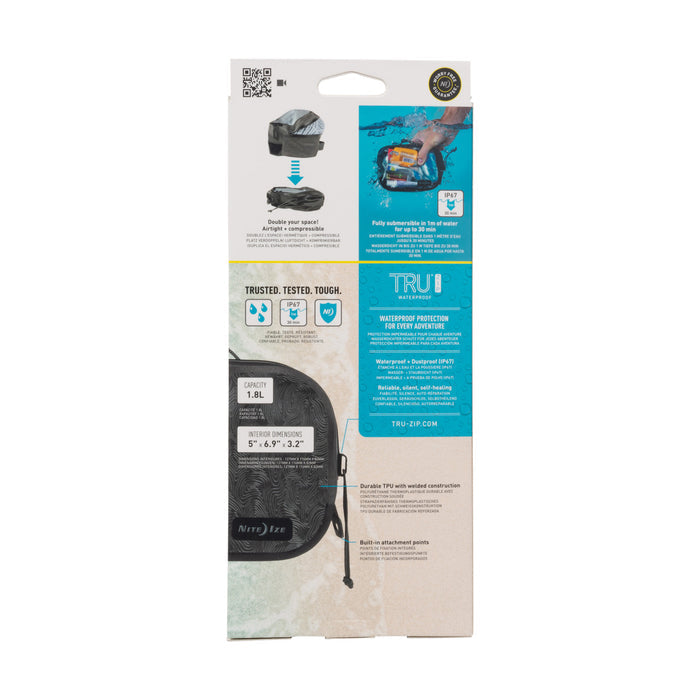RunOff® Waterproof Packing Cube, back packaged -SMALL