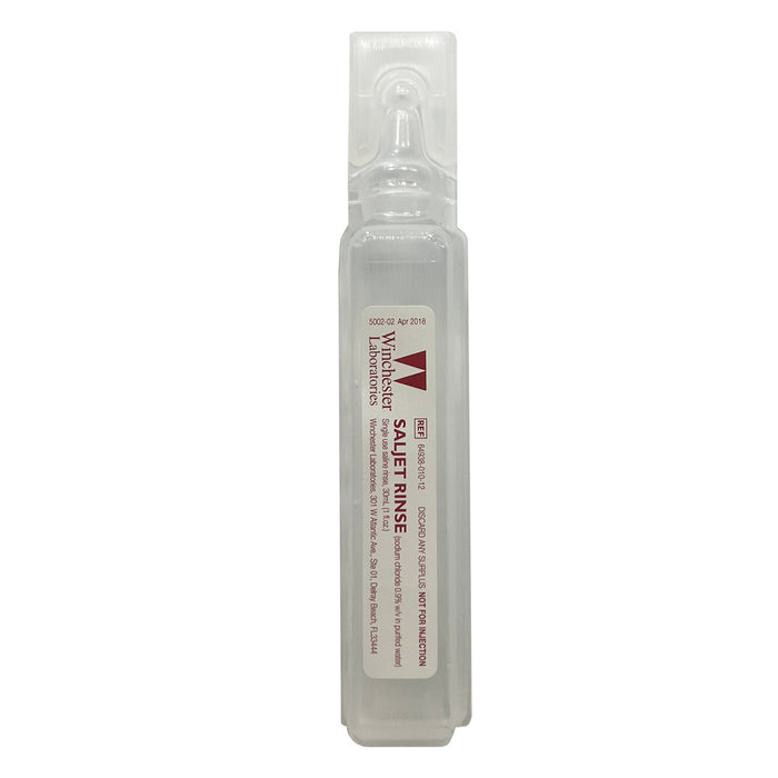 Saljet Rinse 0.9% Sterile Saline Solution (12-Pack)