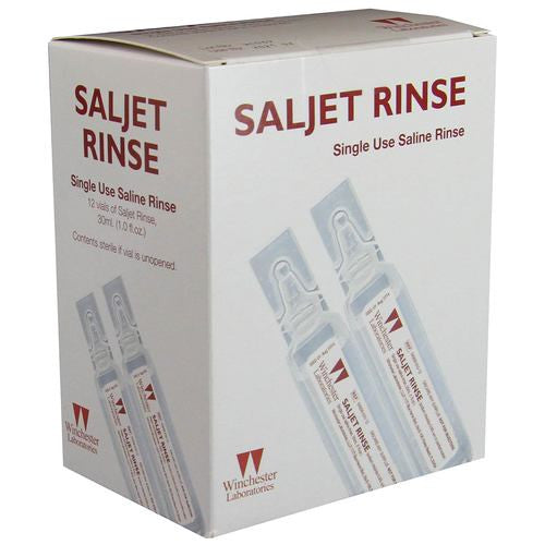 Saline Rinse packaging box