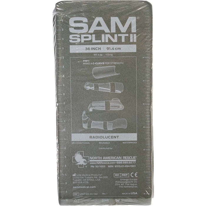SAM Splint II, Packaged