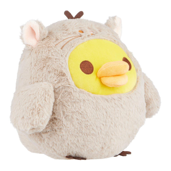 San-X Kiiroitori Sitting Chinchilla Costume Plush Medium 9 in