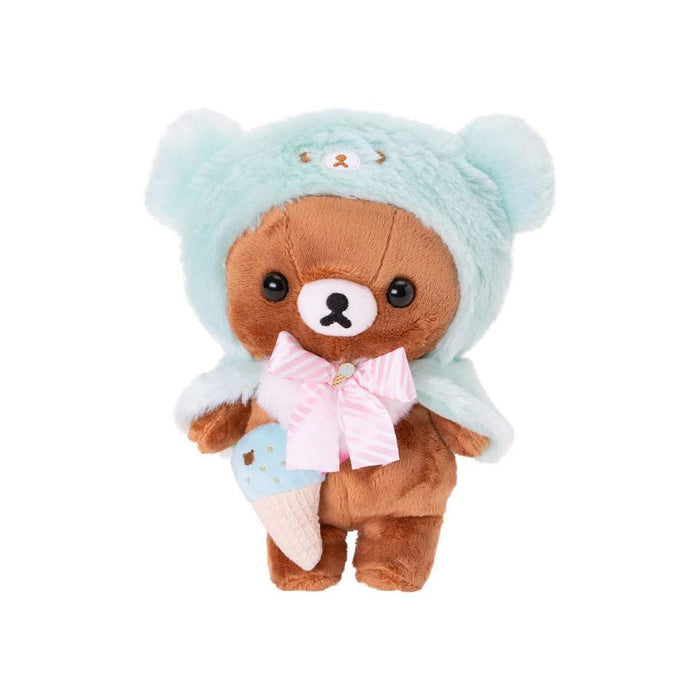 San-X Rilakkuma Chairoikoguma Original Happy Ice Cream Series Plush