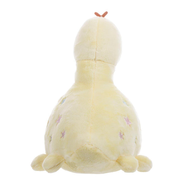 San-X Rilakkuma Kiiroitori Original Plays With Dino Series Plush - Pastel Yellow