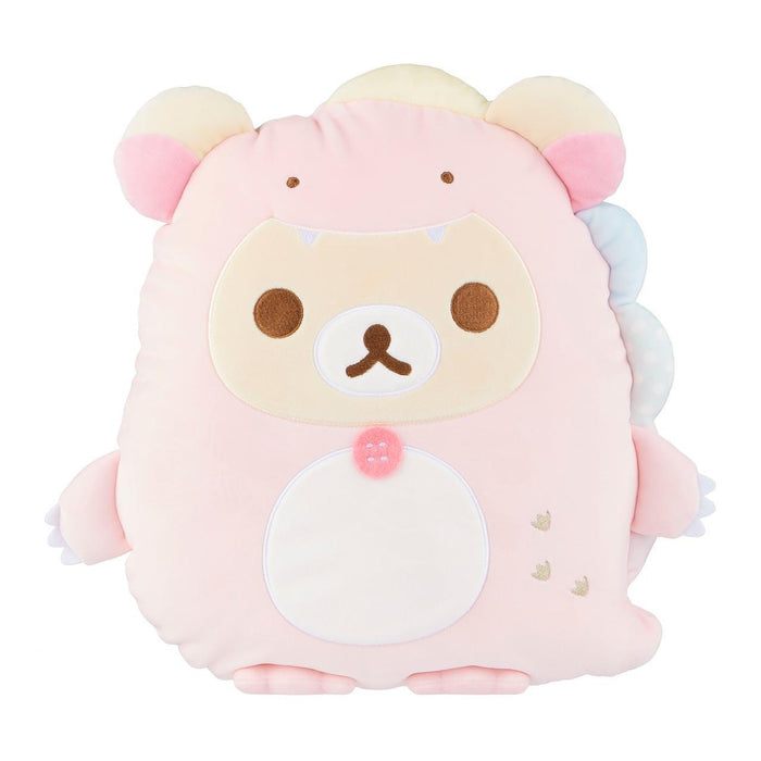 San-X Rilakkuma Korilakkuma Dinosaur Flat Mochi Plush 15 in