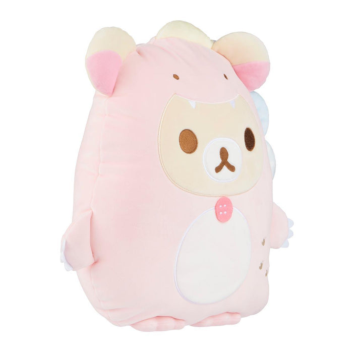 San-X Rilakkuma Korilakkuma Dinosaur Flat Mochi Plush 15 in